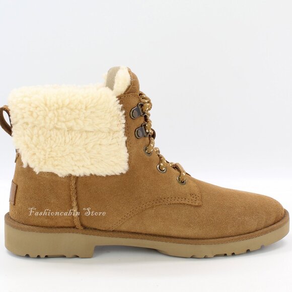 NEW UGG Romely Suede Boots - Cozy Winter Outdoor Shoes - US 9 - Picture 3 of 14